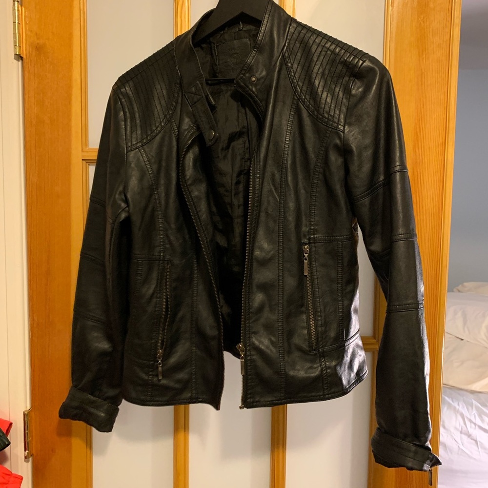 Leather Jacket - Black